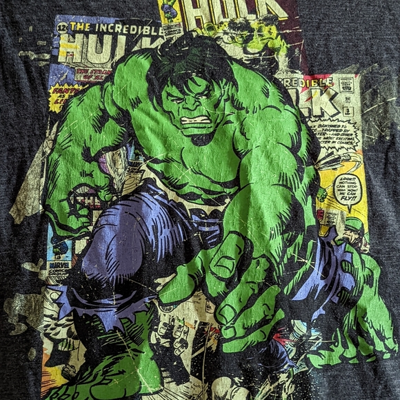 Marvel Comics The Hulk T-shirt - Picture 2 of 9